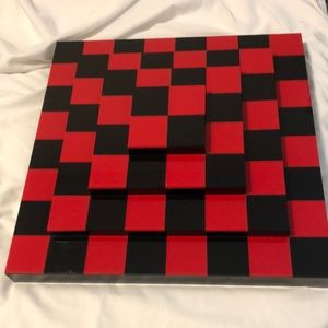 One of a Kind 3D Acrylic Chess Set